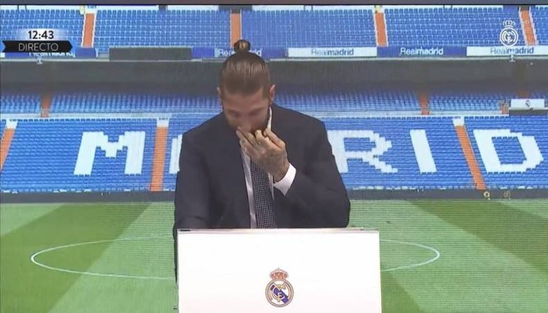 Tearful Ramos says he wanted to stay at Real Madrid