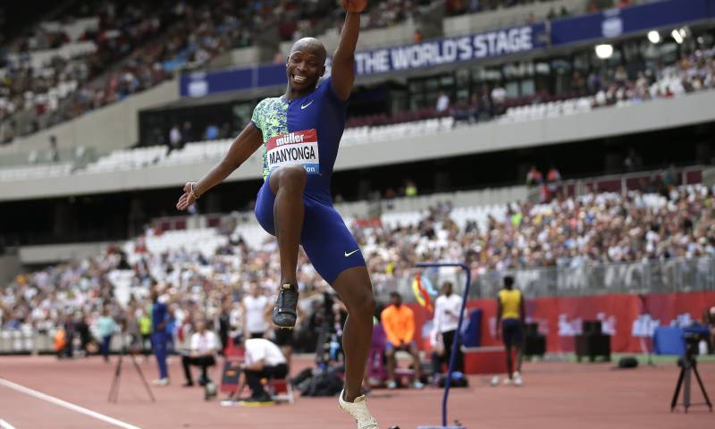 South African long jumper Luvo Manyonga gets four-year ban