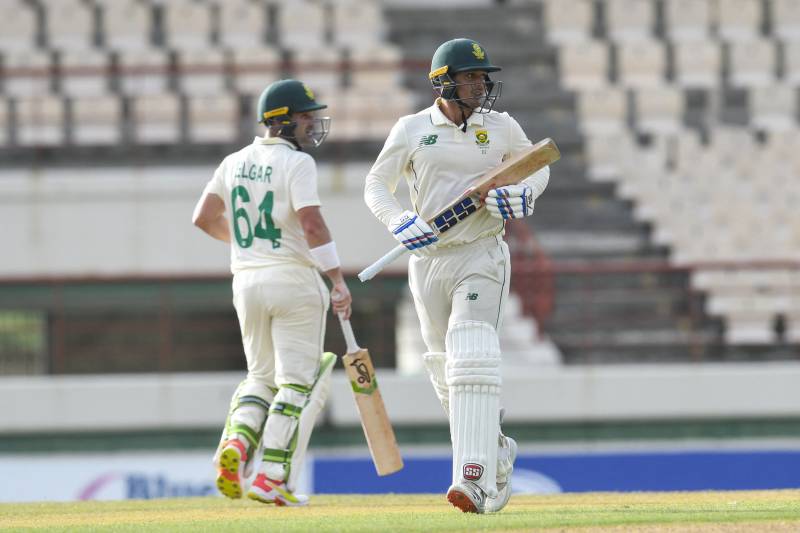 South Africa 218-5 at stumps in second Test against Windies