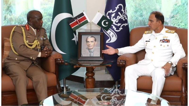 Chief of Defence Forces Kenya visits Naval Headquarters