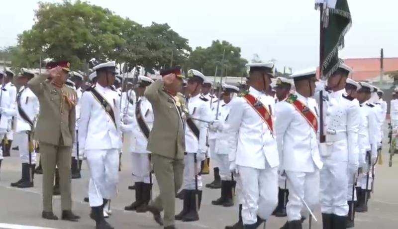 Course Commissioning Parade of 115th Midshipmen and 23rd SSC held