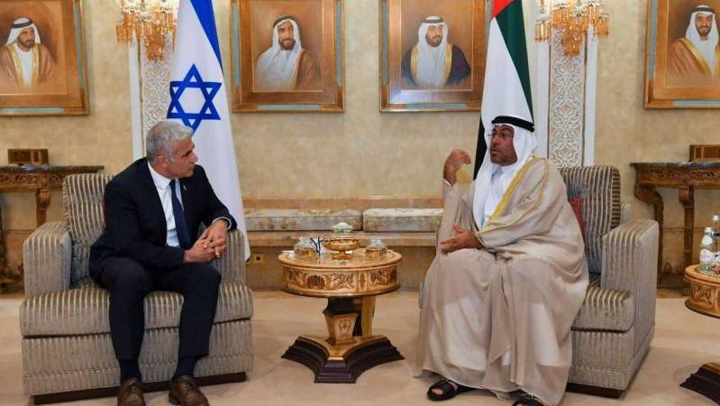 Lapid, on UAE trip, opens first Israeli embassy in Gulf