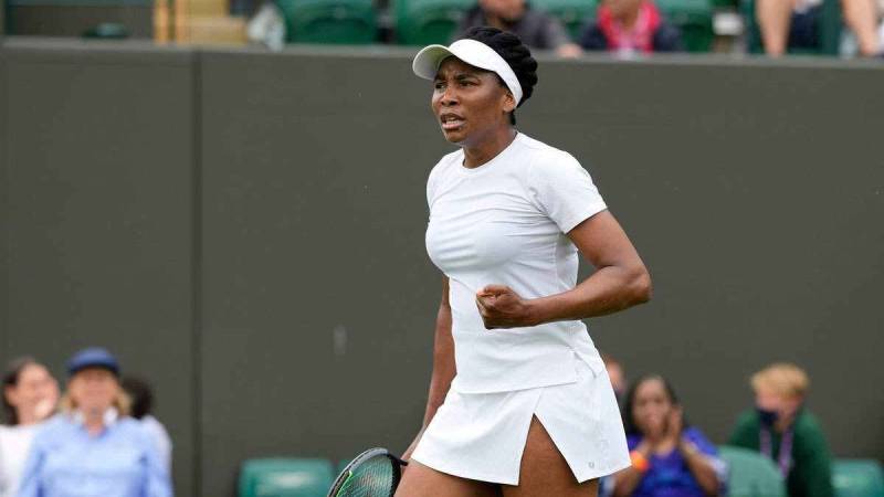 Venus marks 90th Grand Slam with opening Wimbledon win