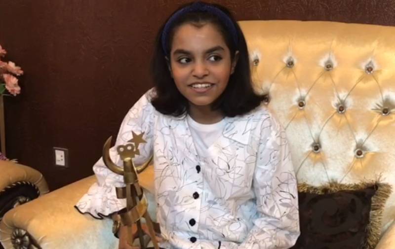 12-year-old Saba Fatima becomes youngest filmmaker, receives award 