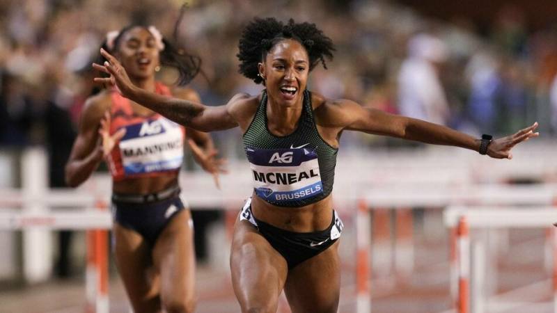 Olympic hurdles champ McNeal banned from Tokyo