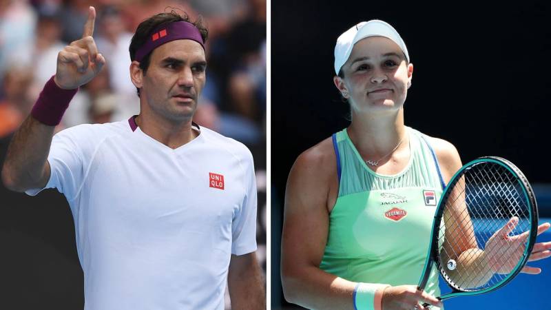 Federer bids to silence home support, Barty seeks to fire at last