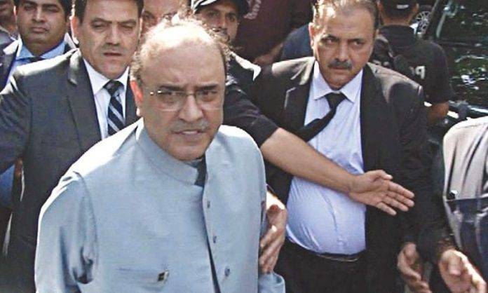 Zardari reaches Islamabad from Karachi hospital to appear in court