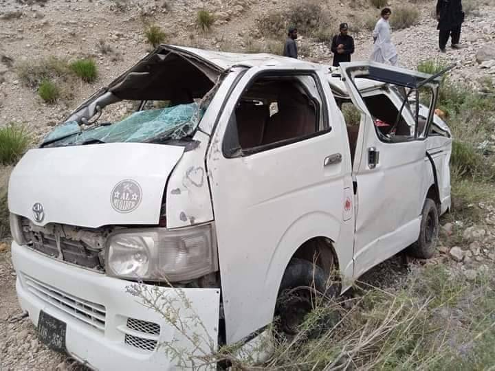 Four killed in road mishap in Balochistan