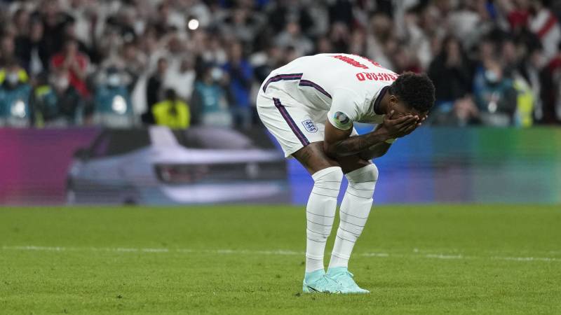 England penalty-takers hit by 'disgusting' racist abuse