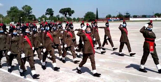 Passing out parade for over 300 lady constables at Sihala Training College