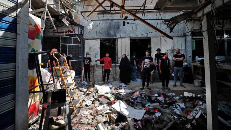 Iraq reels as 36 killed in IS suicide blast on eve of Eid festival