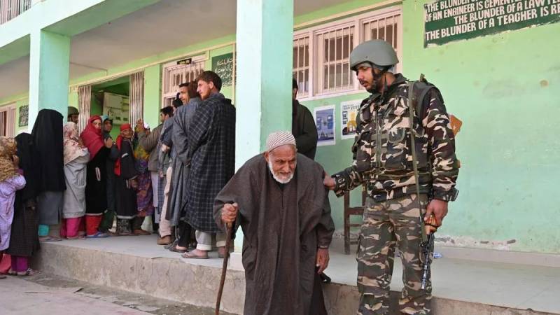 Army deployed in Kashmir for smooth election process