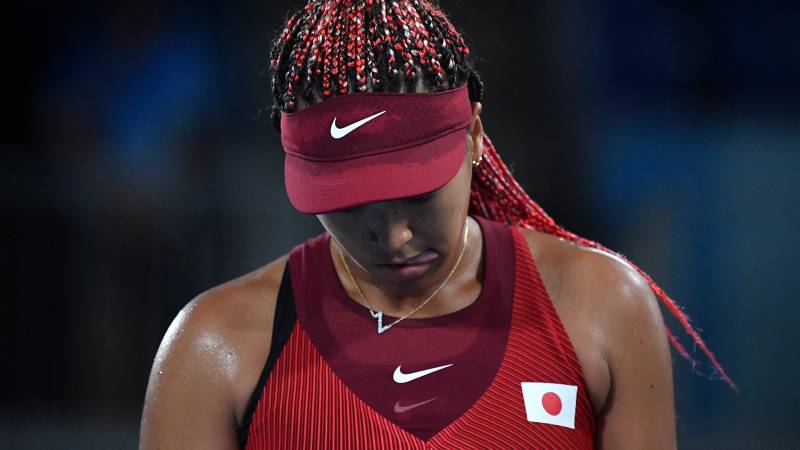 Osaka says painful home Olympic defeat 'sucks'