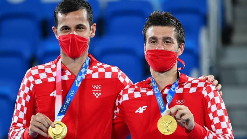 Mektic and Pavic win all-Croatian final to take doubles gold