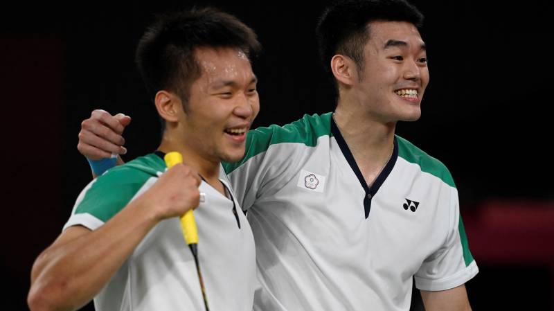 Childhood friends give Taiwan first Olympic badminton medal