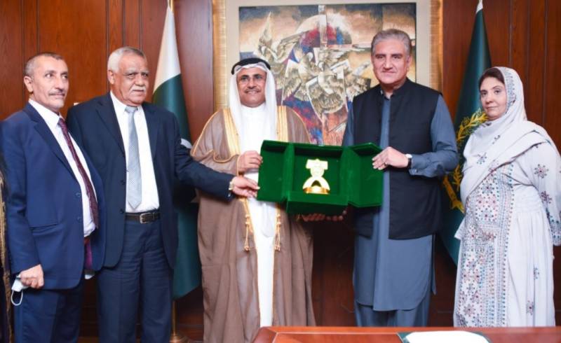 Pakistan seeks peaceful resolution of Palestine, Kashmir issues