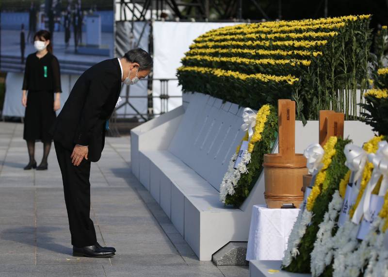 Japan marks Hiroshima bomb anniversary with low-key ceremonies