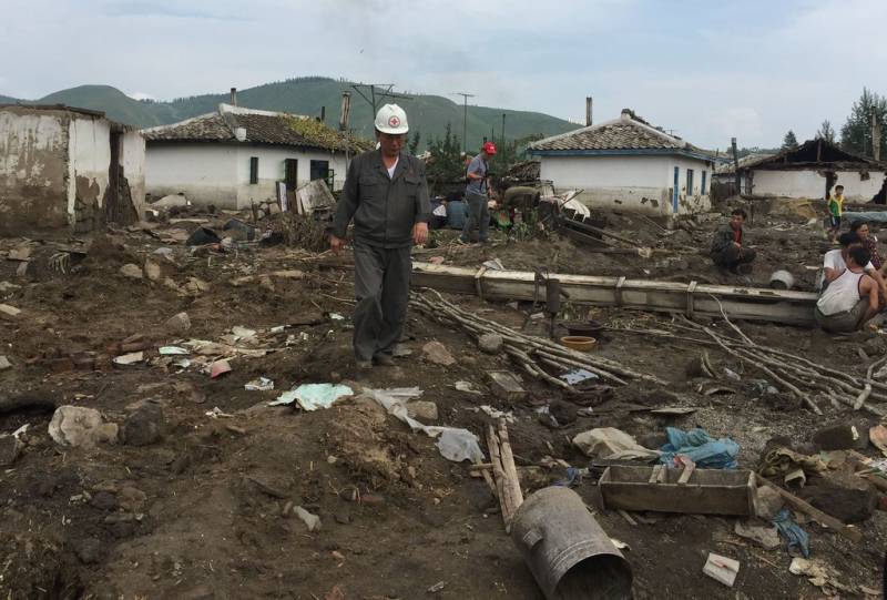 Thousands of homes, farms hit by floods in North Korea