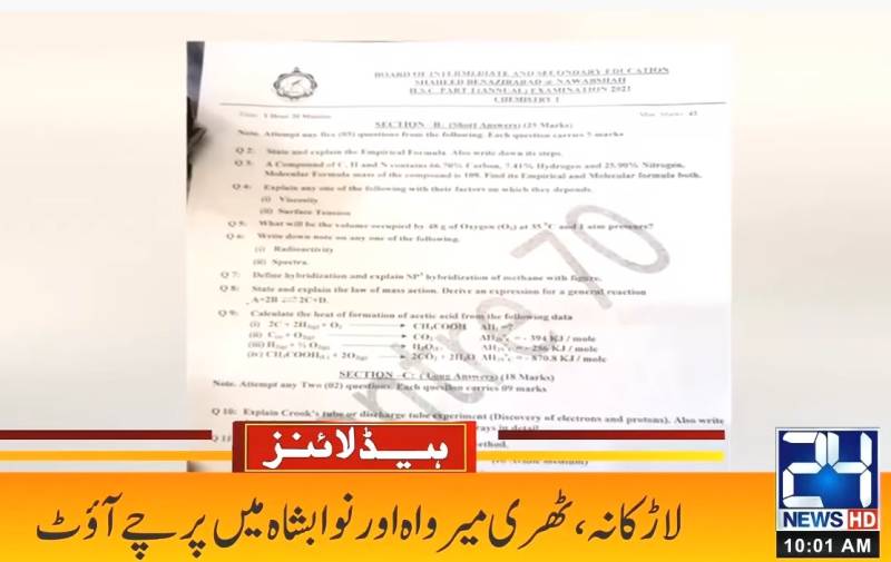 Cheating mafia returns as inter exams start in Sindh