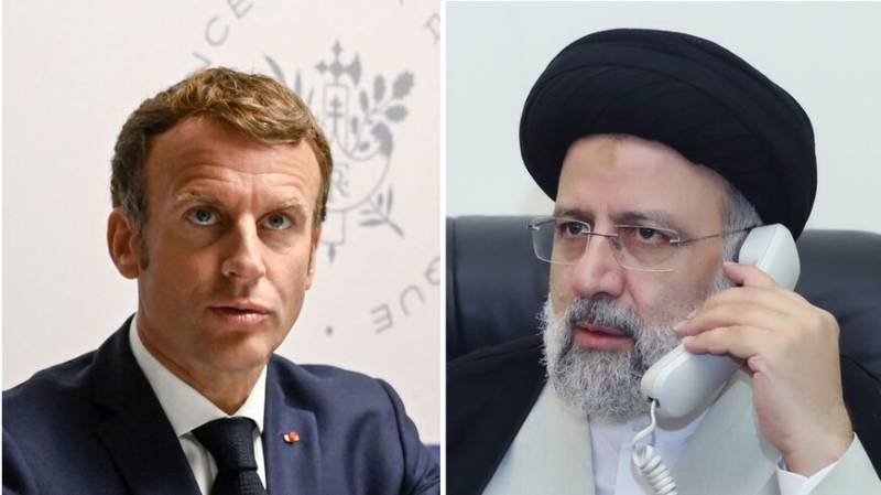 Raisi tells Macron nuclear talks must guarantee Tehran's 'rights'