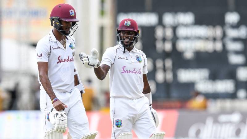 West Indies skipper Brathwaite digs in to frustrate Pakistan