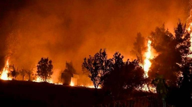 Thousands evacuated in southern France as 'fierce' wildfire spreads