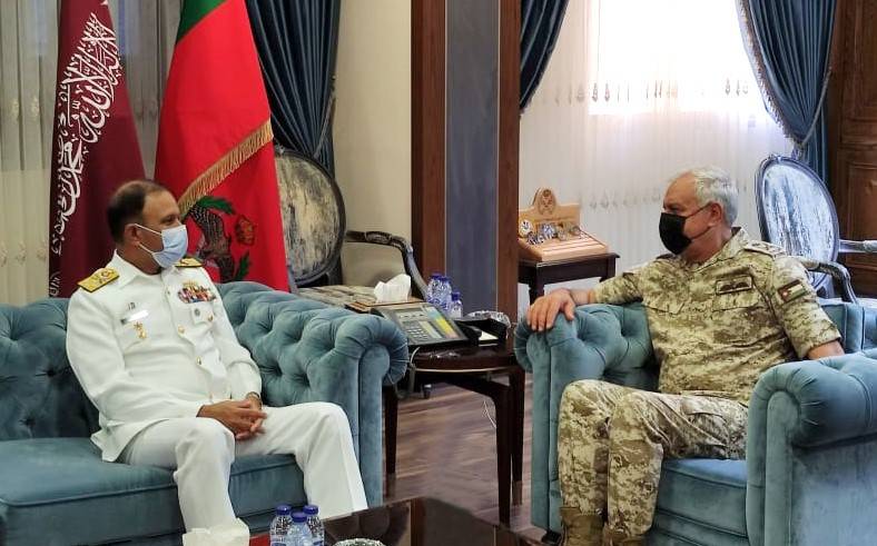 Naval Chief meets Military Command of Royal Jordanian Forces