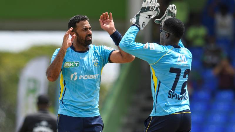 Wahab helps ST Lucia Kings win CPL thriller