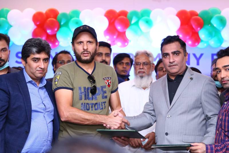 GFS Builders & Developers join hands with Shahid Afridi Foundation