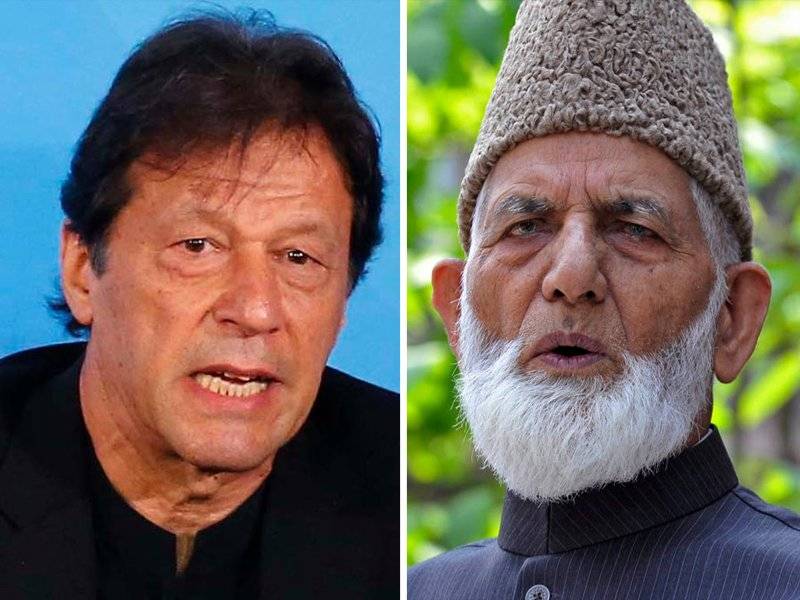 PM Imran flays India for snatching Geelani’s body, FIR against family