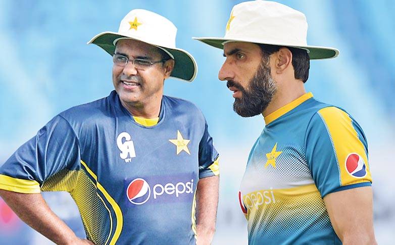 Misbah and Waqar step down from coaching roles