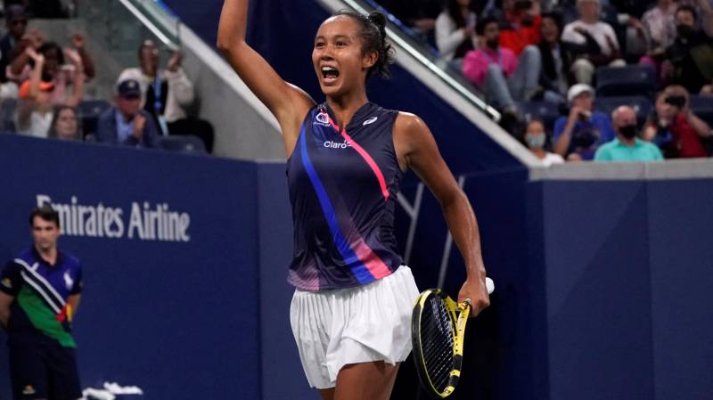 Teenager Fernandez brings football spark to US Open tennis