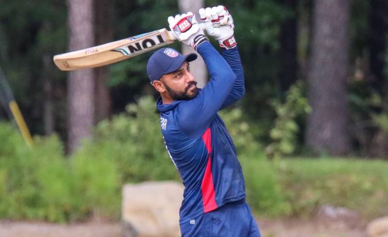 USA cricketer smacks six sixes in over against Papua New Guinea