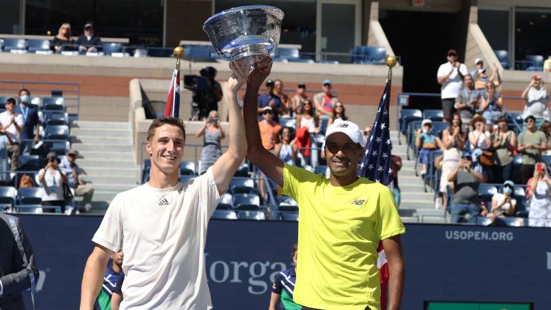 Britain's Salisbury, USA's Ram win US Open men's doubles crown