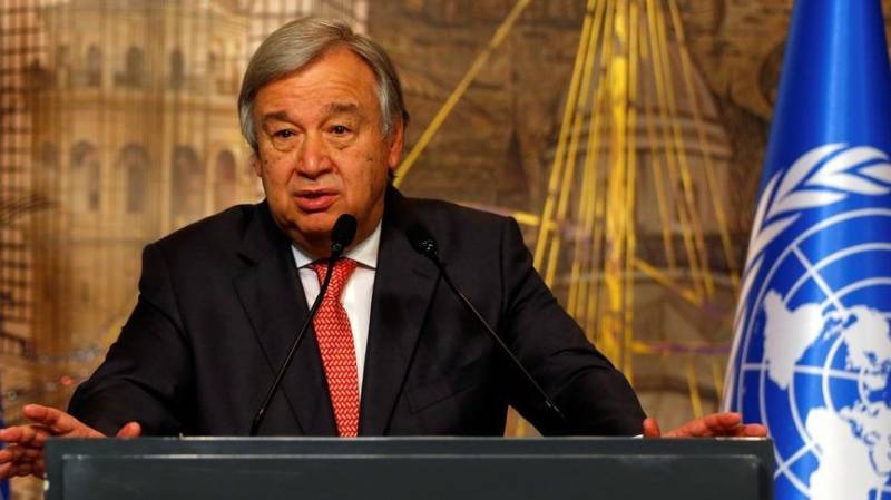 World on 'catastrophic' path to 2.7C warming: UN chief