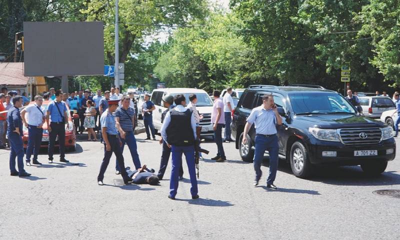 Five dead after shooting with police in Kazakhstan's Almaty