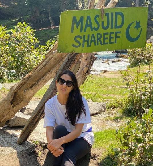 Sara Ali Khan shares glimpse of her spiritual vacation to Kashmir 