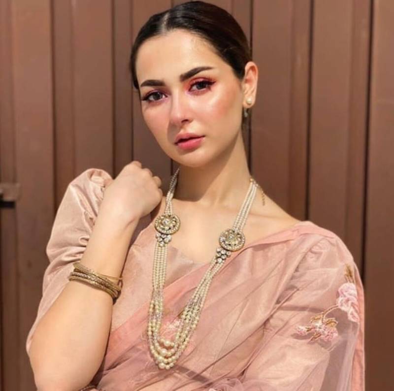 Hania Aamir delights fans with bridal shoot photos 