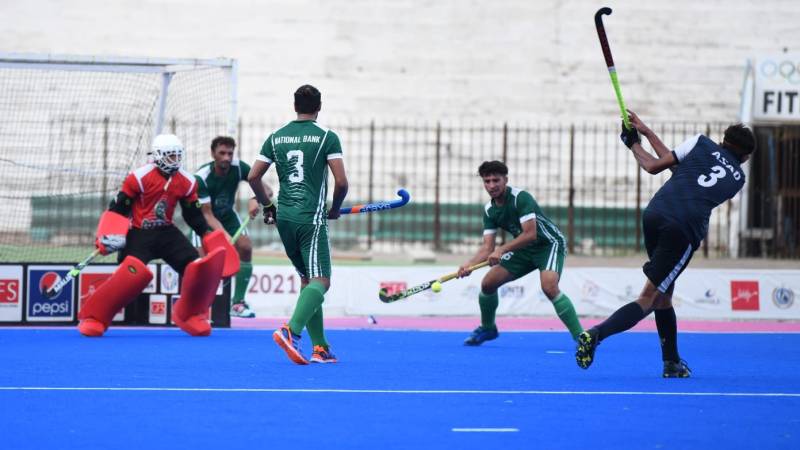 National Bank, WAPDA, Navy, Mari Petroleum reach CNS Hockey semis