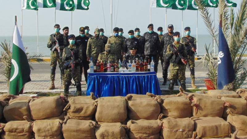 Pakistan Navy seizes liquor