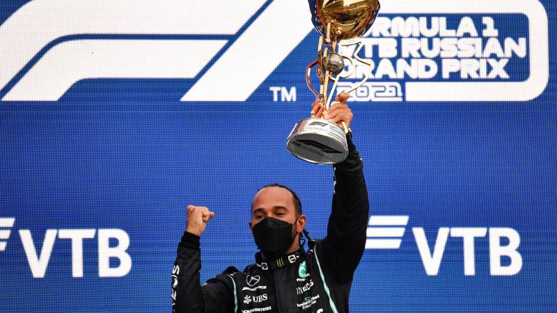 'Magical moment' as Hamilton hits 100 wins