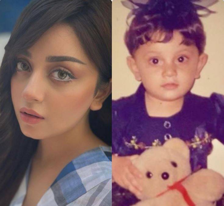 Alizeh Shah shares picture of her naughtier baby version 