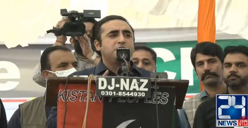 ‘Puppet govt’ in AJK too, claims Bilawal