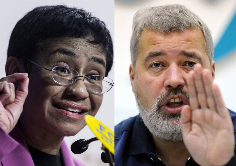 Journalists Maria Ressa, Dmitry Muratov win Nobel Peace Prize