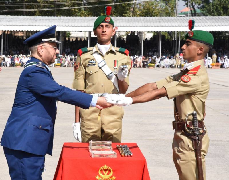 Passing out parade held at PMA Kakul