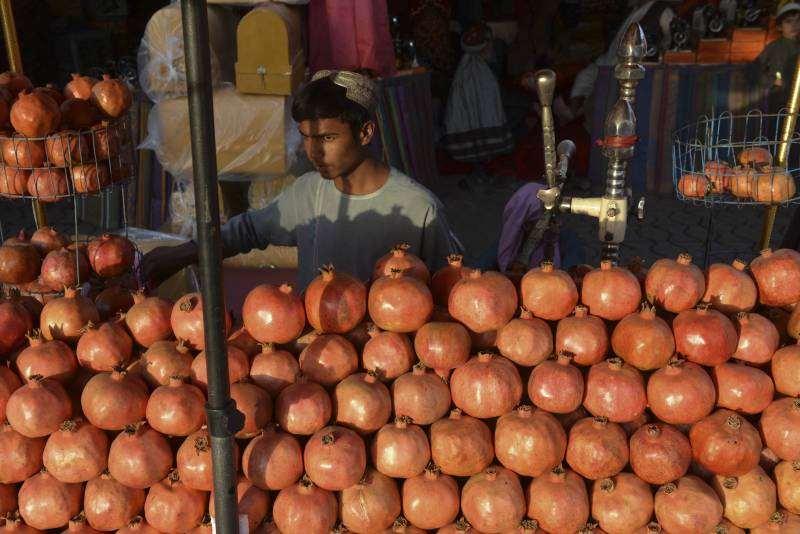 Afghan pomegranate pickers jobless as fruits rot at Pakistan border