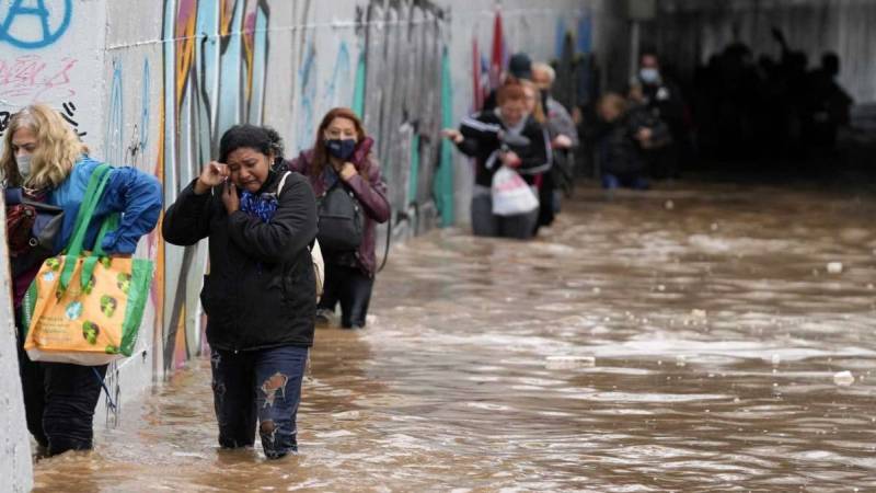 Athens heavy flooding