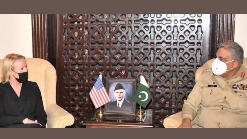 COAS, US diplomat discuss Afghanistan's security situation 