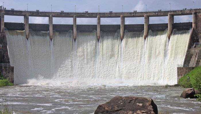 Spillways of Rawal Dam open following heavy rain