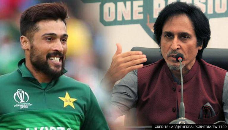 Mohammad Amir takes a jibe at PCB Chairman Ramiz Raja